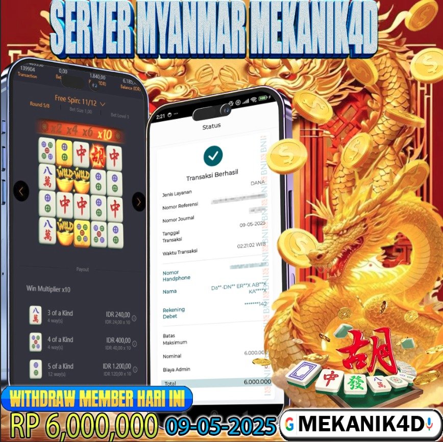 BUKTI KEMENANGAN MAHJONG GACOR KE 2