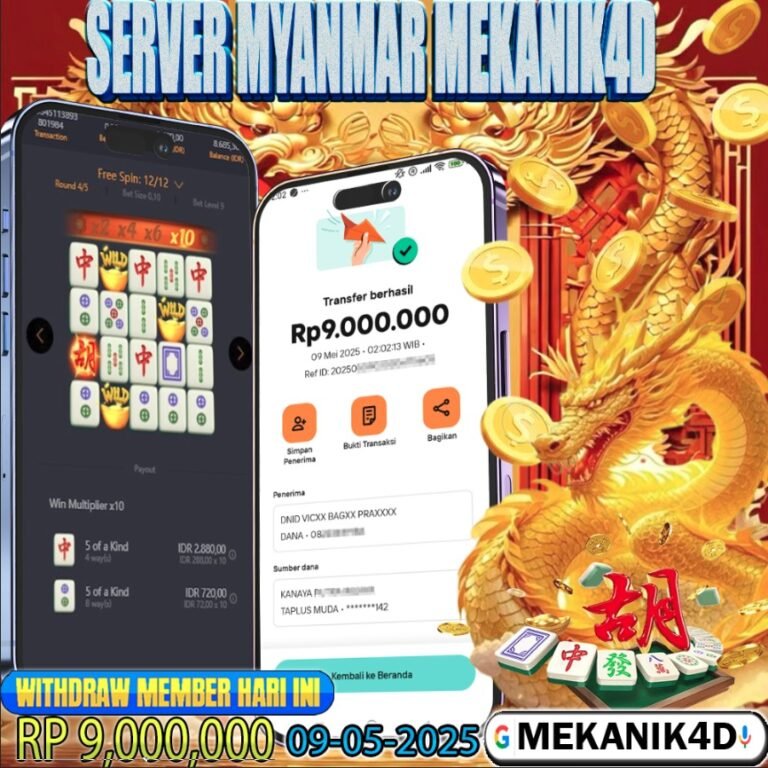 BUKTI KEMENANGAN SLOT MAHJONG WAYS !!