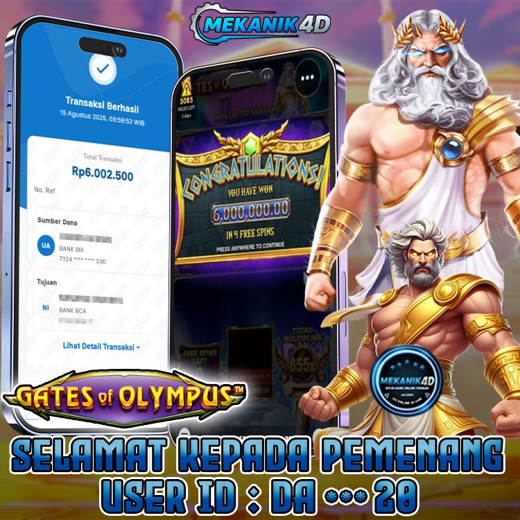 𝗠𝗘𝗞𝗔𝗡𝗜𝗞𝟰𝗗 𝗕𝘂𝗸𝘁𝗶 𝗞𝗲𝗺𝗲𝗻𝗮𝗻𝗴𝗮𝗻 𝗦𝗹𝗼𝘁 𝗚𝗮𝘁𝗲𝘀 𝗢𝗳 𝗢𝗹𝘆𝗺𝗽𝘂𝘀