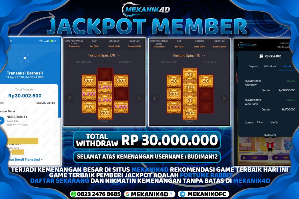 JACKPOT GAME FORTUNE RABITS ( PG SOFT )