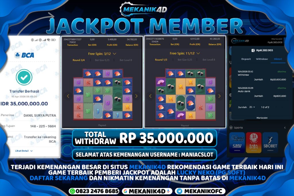 JACKPOT GAME LUCKY NEKO (PG SOFT)