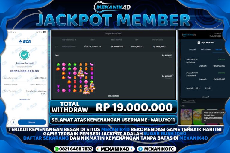 JACKPOT GAME SUGAR RUSH 1000